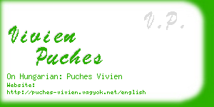 vivien puches business card